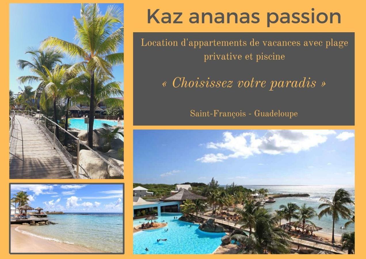 Studio Kaz Ananas Au Manganao Saint-Francois  Exteriör bild